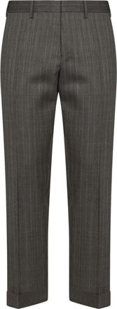 Dries Van Noten Rtw... - Heren - Nette broeken - Grijs - 2XL - Wol - Broeken