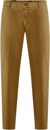 Bomboogie Pantaloni Chino in Gabardine - - Trousers - Uomo - Beige - W31