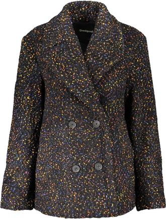 Desigual Bottone Jacket - Jackets - Mujer - Negro - XL
