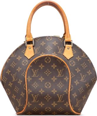 Louis Vuitton Borsa a mano Ellipse PM con monogramma 1998 - Marrone