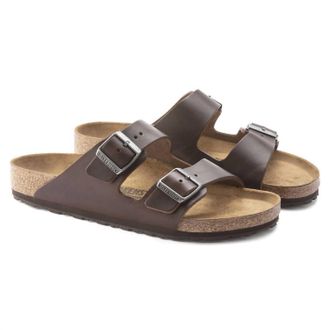 Birkenstock Womens Arizona Sandal In Vintage Wood Roast
