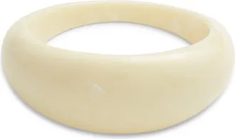 Open Edit Oval Bangle in Ivory at Nordstrom