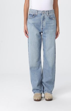 A Gold E Jeans AGOLDE Woman color Denim