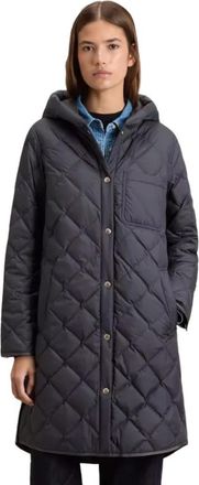 Woolrich Gewatteerde Microvezel Parka - Dames - Dons jassen - Zwart - XS - Jassen