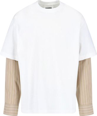 Jil Sander Crew Neck T-Shirt - White