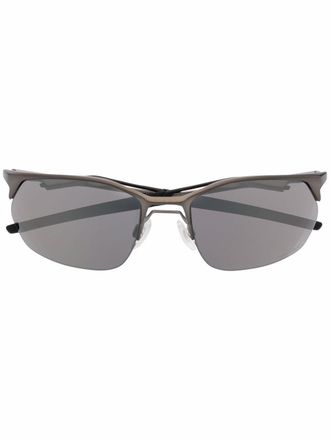 Oakley cat-eye tinted sunglasses - men - Metal (Other) - 60 - Silver