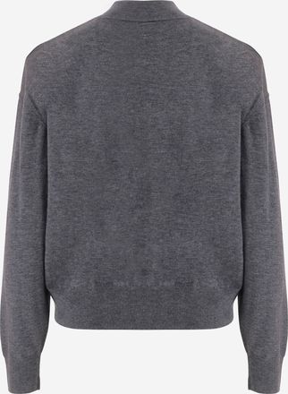 Frankie Shop Wool-Blend Turtleneck Sweater - Gray
