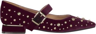 Alma En Pena Pointed Studded Flat - Dames - Ballerinas - Rood - 41 EU - Schoenen