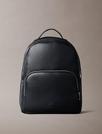 Calvin Klein Ronde rugzak met logo en webbing band