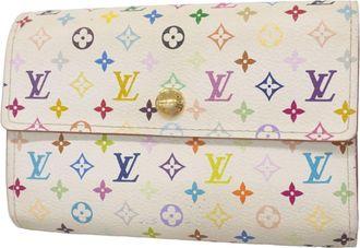 Louis Vuitton Blanc Wallet (Tri-Fold) (Pre-Owned)