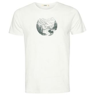 Greenbomb Moose Creek Spice T-Shirt T-Shirt f&uuml;r Herren | wei&szlig;
