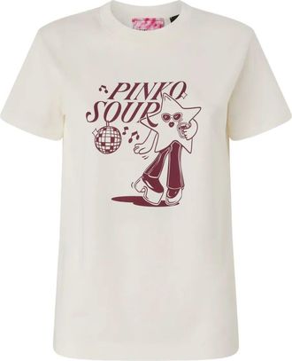 Pinko Trapani High Trim T-Shirt