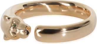Cartier Pre-Owned Cartier Yellow Gold Small Model Panthere de Cartier Ring