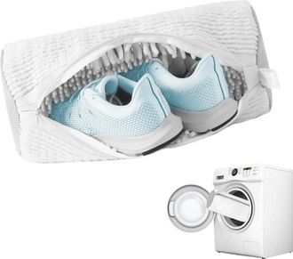 OEM Bolsa Para Lavar Zapatos, Lavadora, Bolsa Para Zapatos, Lavadora Con Forro Polar De Limpieza De 360&deg;, Bolsa De Lavado Reutilizable, Bolsa Para Lavar Z