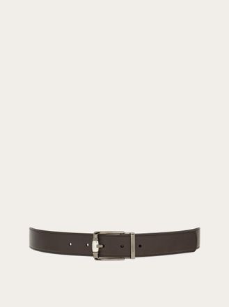 Ferragamo Men Reversible and adjustable belt Brown