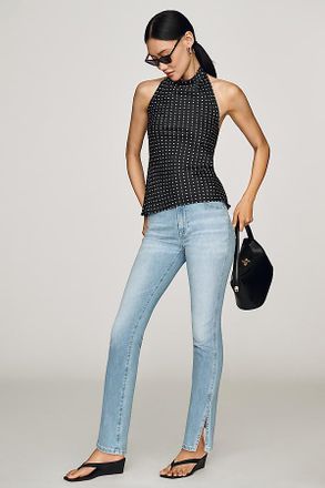 AG - Adriano Goldschmied AG Mari Mid-Rise Straight-Leg Jeans
