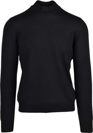 Gran Sasso Lupetto Turtleneck - Heren - Coltruien - Zwart - 5XL - Wol - Truien & Vesten