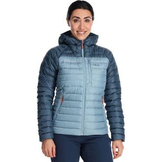 RAB Microlight Alpine Down Jacket - Womens in Orion Blue/citadel at Nordstrom, Size Small