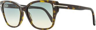 Tom Ford Womens Elsa Sunglasses TF1108 52P Dark Havana 55mm