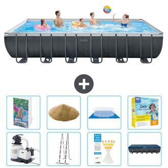 Intex Piscina Ultra Xtr Rectangular - 732x366x132 Cm - 9-piezas S692
