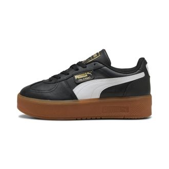 Puma Sneakers Palermo Elevata in pelle da donna, Scarpe, Nero, 35.5