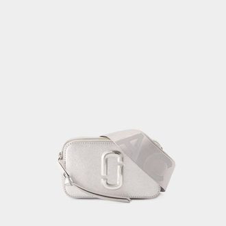 Marc Jacobs De Snapshot Schoudertas - - Leer - Zilver