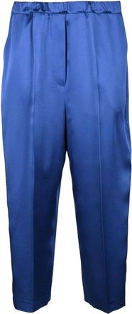 Liviana Conti Elegant Trousers - Blue