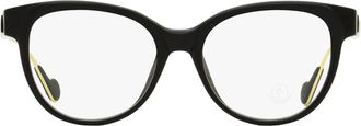 Moncler ML5056 Pantos Acetate Eyeglasses - Black
