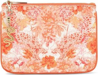 Camilla floral-print purse - Orange