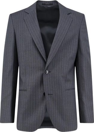 Gucci Pinstripe Wolblazer - Heren - Blazers - Grijs - 3XS - Wol - Jassen