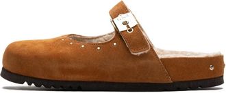 Scholl Karen Fur - Dames - Slip ons - Bruin - 36 EU - Su&egrave;de - Schoenen