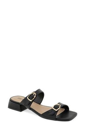 Esprit Megan Slide Sandal in Black Pu at Nordstrom Rack, Size 7.5