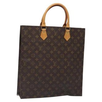 Louis Vuitton Pre-owned Tote Bags, female, Brown, Size: ONE SIZE Pre-owned Canvas Tote Bag