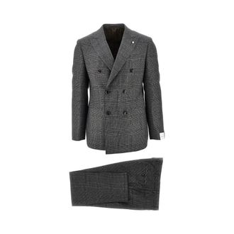 Lubiam Prince of Wales tailored suit Man 48