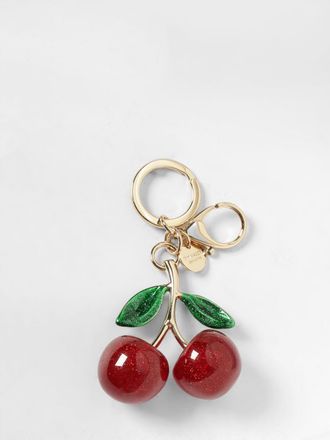 Twinset Portachiavi in metallo smaltato con charm cherry