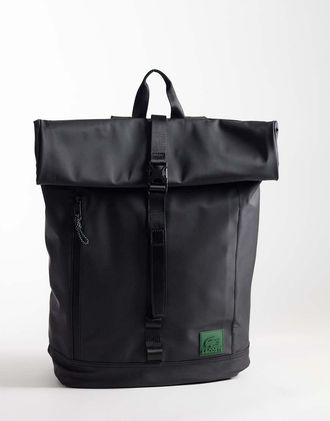 Lacoste zaino rolltop nero