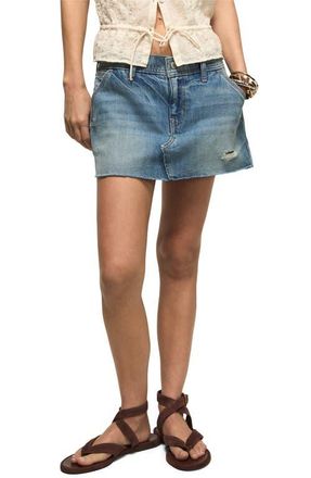 Lucky Brand Legend Denim Miniskirt in Got Lucky Wash at Nordstrom, Size 29