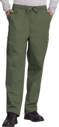 Cherokee Mens Originals Cargo Scrubs Pant Medical, Olive, XX-Large Big