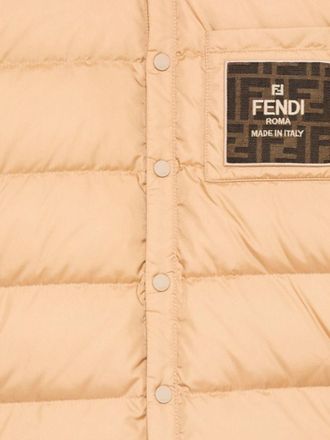 Fendi Nylon Multicolor Down Jacket - Multicolor
