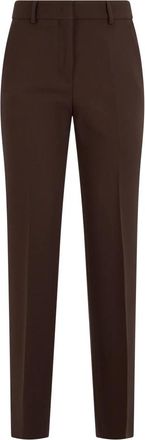 Slowear Tapered Broeken - Dames - Broeken - Bruin - L - Wol - Broeken