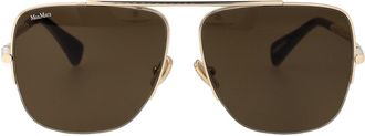 Max Mara Aviator Sunglasses Mm0121/S 32 N