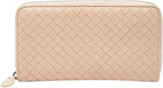 Bottega Veneta Pre-owned Wallets, female, Pink, Size: ONE SIZE Pre-owned Vintage Leather Wallet