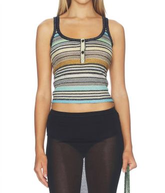 Missoni Serafino Tank Top In Canotta Multi