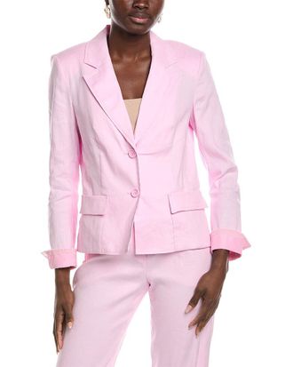 Marc Cain Linen-Blend Blazer