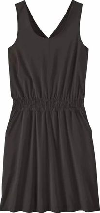Patagonia Womens Terrebonne Traveler Dress In Black
