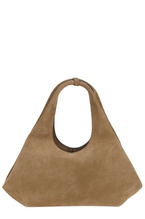 Coperni Brown Folded Bag Suede Leather Shoulder Bag