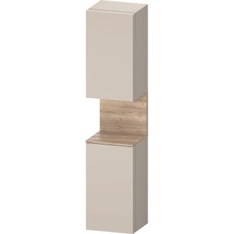 Duravit Qatego Armario Alto, Puerta Bisagra Derecha, - Duravit