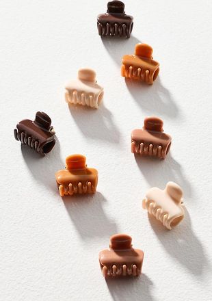 Kitsch Mini Cloud Hair Claw Clips, Set of 8