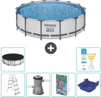 Bestway Piscina Bestway Steel Pro Max Redonda - 427x122 Cm - 7-piezas S662