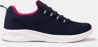 Donnay Womens Knit Runner Women Slip On Trainers - Navy - Size: 7